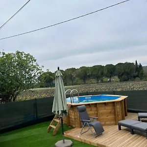 Avec Piscine Au Milieu Des Vignes Appartement